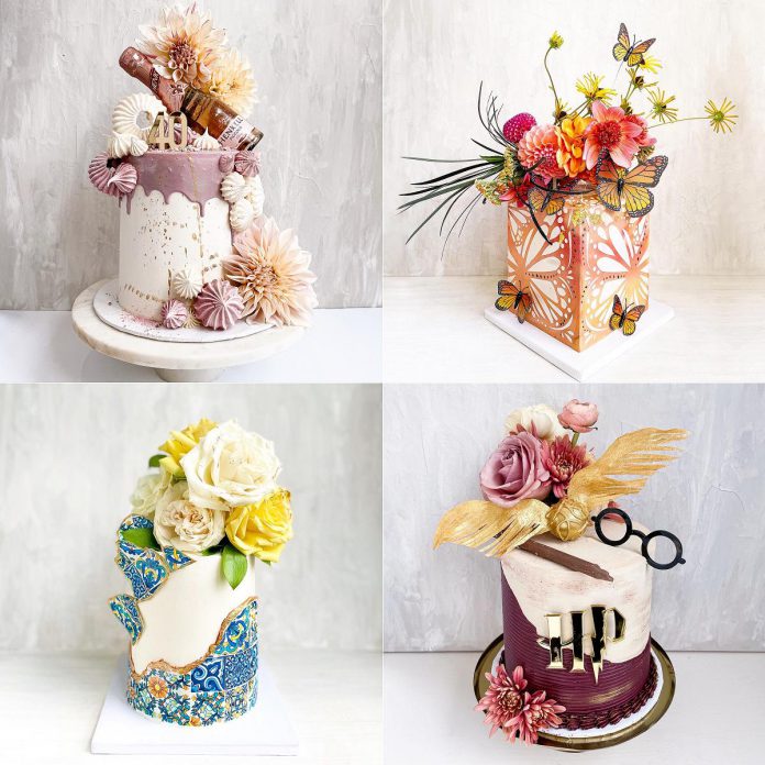 Natalie Raponi named her cake business Heck Yes! as a testament to her belief that anytime you say yes to something, it should always have the enthusiasm and excitement of a "heck yes!" rather than being an obligatory yes. As a cake artist, her mantra is to add one unexpected colour and one unexpected texture when it comes to crafting every cake. Her goal is to create a cake that both connects with the person being celebrated and is something they have never seen before. (Photos courtesy of Heck Yes! Cake)