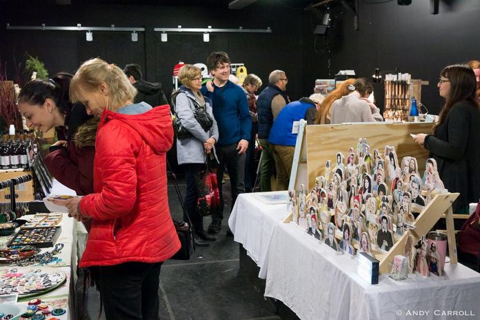 Focus Fair features works from a curated selection of local artists and makers on December 9 and 10, 2023 at The Theatre on King in downtown Peterborough. (Photo: Andy Carroll)