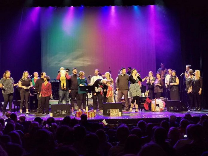 The annual "A Cozy Christmas" benefit concert on December 17, 2023 is celebrating its 20th anniversary of performing story and song to raise funds for the education of children in Liberia, West Africa. (Photo: Showplace Performance Centre)