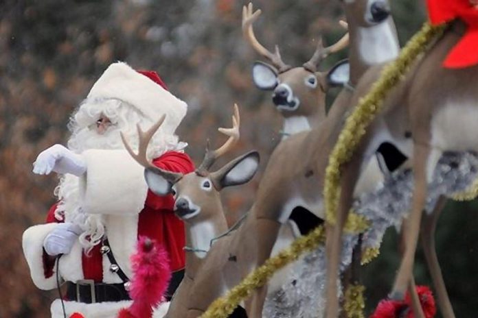 Santa is coming to towns across the Kawarthas, with parades in November and December in Minden, Buckhorn, Havelock, Lakefield, Lindsay, Haliburton, Port Hope, Campbellford, Apsley, Warsaw, Fenelon Falls, Norwood, Warkworth, Bancroft, Peterborough, Cobourg, Coboconk, Pontypool, Little Britain, Bobcaygeon, and Woodville. (File photo)