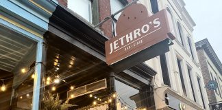 Musician Kayla Howran opened Jethro's Bar + Stage in April 2022 to provide another live music venue in downtown Peterborough. The venue features regular live music on Thursday to Saturday nights, along with the blues jam on Sunday afternoons. (Photo: Paul Rellinger / kawarthaNOW)
