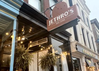 Musician Kayla Howran opened Jethro's Bar + Stage in April 2022 to provide another live music venue in downtown Peterborough. The venue features regular live music on Thursday to Saturday nights, along with the blues jam on Sunday afternoons. (Photo: Paul Rellinger / kawarthaNOW)