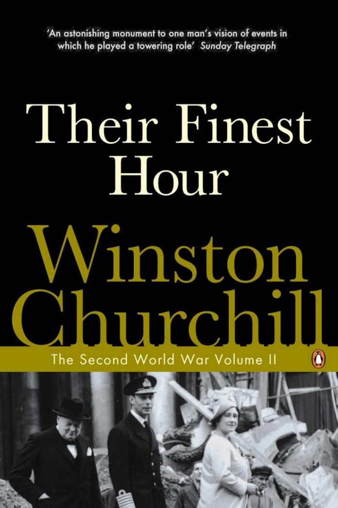 "Their Finest Hour" by Winston S. Churchill