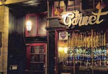 Now the location of Crook & Coffer, The Garnet at 231 Hunter Street West was open from 2014 until 2021. Former owner Chad Emby is auctioning off memorabilia from the bar and live music venue to pay back a federal pandemic loan he received prior to selling the business. (File photo)