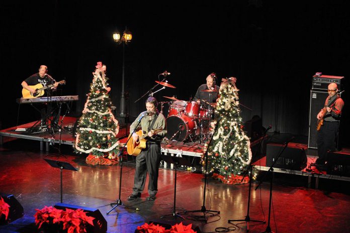 With the theme of "Christmas Around the World," the 20th anniversary of A Cozy Christmas benefit concert at Showplace Performance Centre in downtown Peterborough at 2 p.m. on December 17, 2023 will feature members of the Foley family along with all-new performers telling stories and singing songs to celebrate holidays around the world while raising funds for underpaid teachers in West Africa as well as a young African woman studying to become a nurse in her own community. (Photo courtesy of Theresa Foley)