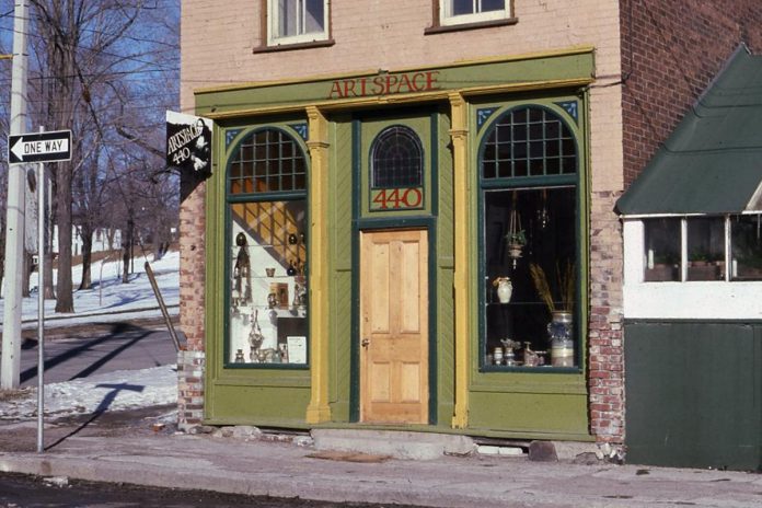 Peterborough's artist-run centre Artspace turns 50 in 2024. It was founded in 1974 by late artists Dennis Tourbin and David Bierk and was originally located at 440 Water Street at Brock Street, a building that no longer exists. (Photo: Artspace website)