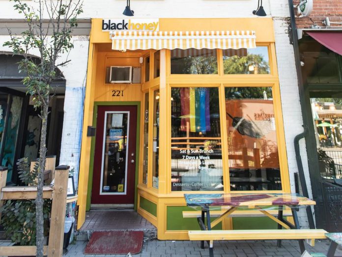 Blackhoney Desserts and Coffee House at 221 Hunter Street West in downtown Peterborough. (Photo via Blackhoney website)