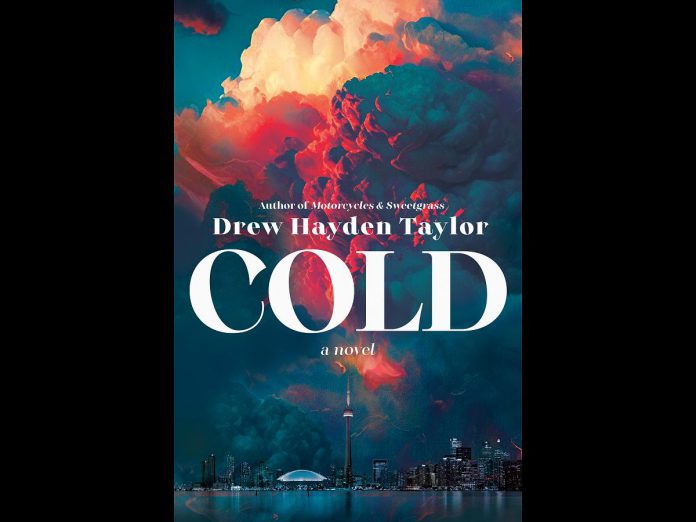 In his new novel "Cold" to be released on January 9, 2024, Curve Lake First Nation writer Drew Hayden Taylor wanted to create a narrative-driven story with elements from the horror, thriller, and murder mystery genres, infused with his trademark humour. "Moon of the Crusted Snow" author Waubgeshig Rice calls it "creepy and funny, smart and lively, and overall a strikingly dynamic book that will keep readers on edge from start to finish." (Photo: McClelland & Stewart / Penguin Random House Canada)