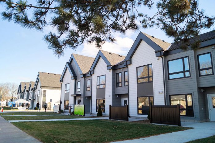 Northumberland County council has approved a multi-year budget, spanning 2024-2026, which includes the continuation of major infrastructure projects in Cobourg such as phase two of the Elgin Park affordable housing redevelopment (pictured is phase one) and the beginning of construction on the Ontario Street affordable housing redevelopment. (Photo: Northumberland County)