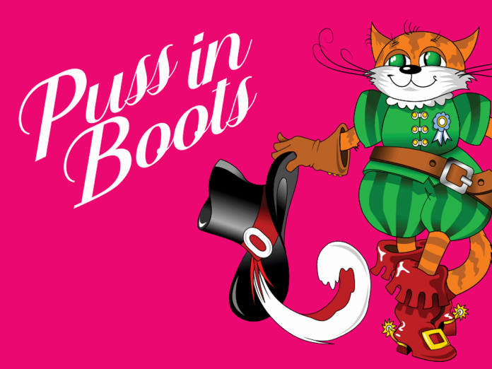 Globus Theatre is presenting its 16th annual traditional British panto "Puss in Boots" for eight public performances from December 8 to 17, 2023. (Graphic: Globus Theatre)