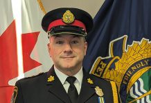 With 22 years of service in the Peterborough police, Jamie Hartnett has been appointed as deputy chief. (Photo courtesy of Peterborough Police Services Board)