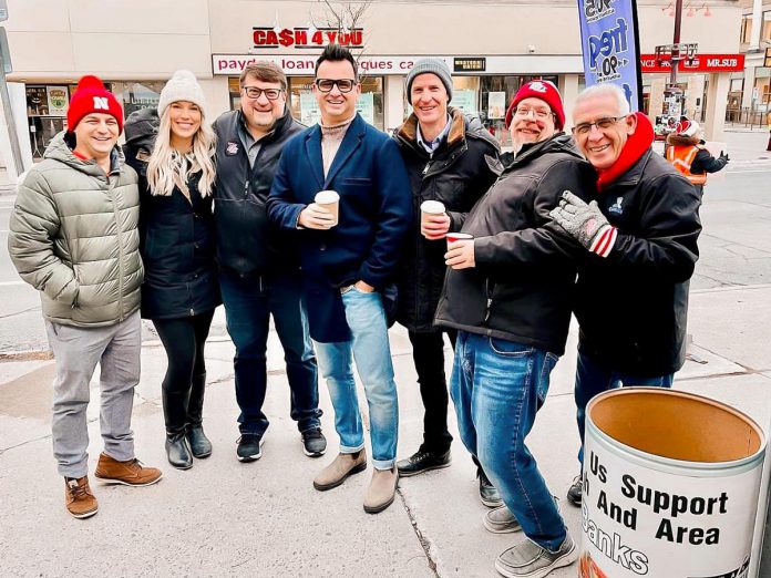 FREQ 90.5 and OLDIES 96.7 will once again be broadcasting the 23rd annual Loonies on the Street fundraiser live from 7 to 10 a.m. on December 15, 2023 outside of Peterborough Square in downtown Peterborough. (Photo: Kawartha Food Share / Facebook)