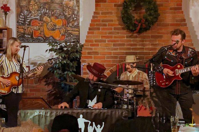 The Weber Brothers Band brings their "A Weber Brothers Christmas" show to Erben in downtown Peterborough on Friday night, with a portion of proceeds going to One City Peterborough to support housing, community safety, and social inclusion. (Photo: Old Church Theatre / Facebook)