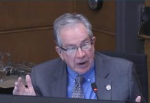Peterborough Mayor Jeff Leal addressing city council during the meeting on December 11, 2023 that saw the city's 2024 budget approved. (kawarthaNOW screenshot of City of Peterborough livestream)