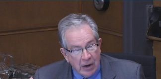 Peterborough Mayor Jeff Leal addressing city council during the meeting on December 11, 2023 that saw the city's 2024 budget approved. (kawarthaNOW screenshot of City of Peterborough livestream)