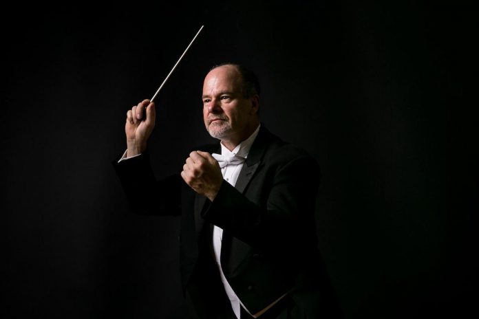 Violinst Victoria Yeh's "Timeless" concert on December 21, 2023 at Peterborough's Market Hall will feature the 11-piece Spirit Awakens orchestra along with Peterborough musicians Mike Graham, Curtis Cronkwright, and John Kraus (pictured), who recently retired after one decade conducting the Northumberland Orchestra and Choir. (Photo courtesy of Northumberland Orchestra and Choir)