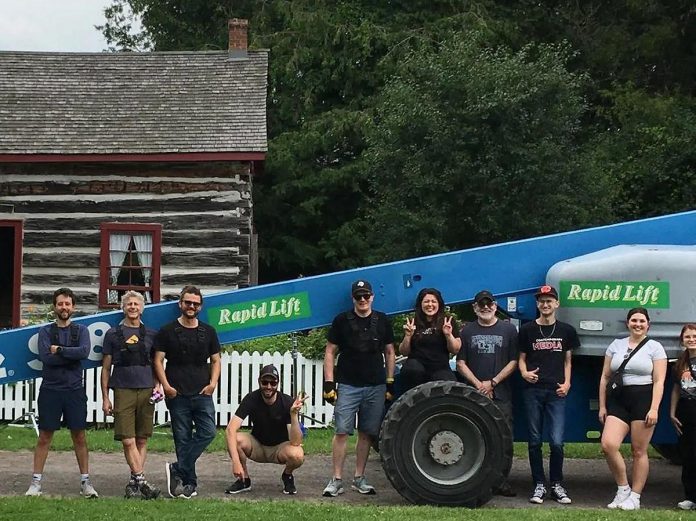 Along with her performance work, violinist Victoria Yeh is composing the soundtrack for "Grist", a proof of concept for a three-part mini-series filmed this fall at Lang Pioneer Village Museum by Peterborough-based Paradigm Pictures. (Photo: Paradigm Pictures)