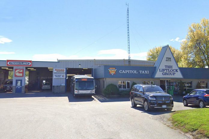 Capitol Taxi, owned by The Liftlock Group, has combined their driver and dispatch operations with Call-A-Cab Taxi. The business will operate under the Capitol Taxi brand with the dispatch centre located at 728 Rye Street. (Photo: Google Maps)