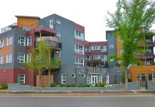 Kawartha Commons Cohousing has selected a site in Peterborough to create the first cohousing development in the Kawarthas. Pictured is Wolf Willow, a 21-unit cohousing project in Saskatoon, Saskatchewan geared towards seniors, that opened in 2012. (Photo via Canadian Cohousing Network)