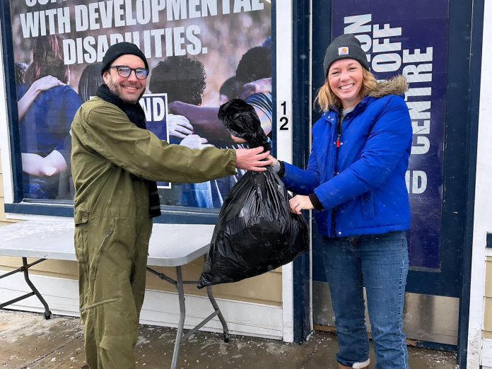 Beyond the Blue Box, a community-based waste reduction and reuse organization, has been busy behind the scenes since a "devastating" fire in September 2023 wreaked havoc on its main building at 14 Covert Street in Cobourg. The organization is still able to accept donations at its adjacent building at 12 Covert Street, which was undamaged by the fire. (Photo: Beyond the Blue Box / Facebook)