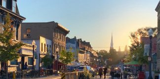 Originally implemented during the pandemic, the City of Peterborough's patio program allows downtown busineeses to apply to expand their patio space on city-owned property including sidewalks and parking spaces. Along with submitting a $300 patio licence fee, businesses must provide proof of at least $2 million in general liability insurance coverage. (Photo: City of Peterborough)