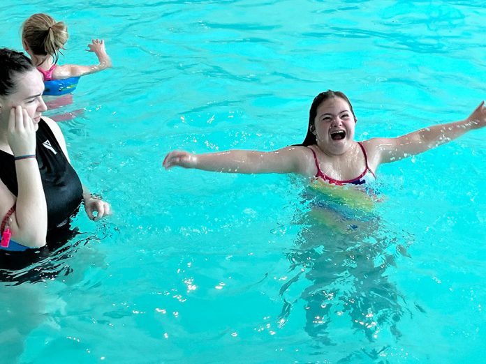 The Peterborough YMCA is making waves to break down barriers to sport. It recently launched its SPLASH adaptive swim program for participants with physical, sensory, and cognitive disabilities to fill a gap in accessible swim programming in the community. SPLASH has proven so popular, it is now being expanded to other YMCA branches in Ontario. (Photo: YMCA of Central East Ontario)