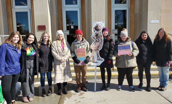 Some of the attendees at the 2023 International Women's Day event in Peterborough organized by Kawartha World Issues Centre and Kawartha Sexual Assault Centre in collaboration with community partners. (Photo courtesy of Kawartha World Issues Centre)