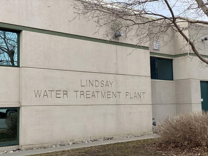 The Lindsay water treament plant at 33 Mary Street East and Thornhill Road in Lindsay services over 10,000 residents. (Photo: City of Kawartha Lakes)