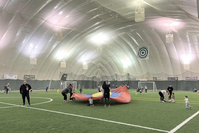 EarlyON Northumberland presents a "Family Fun Bingo" competition to promote families spending time together and completing activities in Northumberland County, including by attending the organization's March Break program at Hastings Field House. (Photo: Northumberland County)