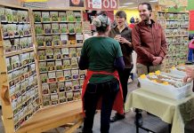 For experienced green thumbs and beginner gardeners looking to get ahead on their growing plans this year, Peterborough's Seedy Sunday will be taking place in the lower level of Peterborough Square from 11 a.m. to 3 p.m. on March 10, 2024. Visitors can purchase heirloom seeds and bulbs from close to 30 vendors, hear from community groups, participate in a seed exchange, participate in educational workshops, and gain inspiration and expertise for planning their own gardens. (Photo: Emma Murphy / Facebook)