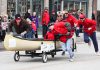 A highlight of Selwyn Township's 2024 PolarFest family winter festival is the Polar Paddle race down Queen Street in Lakefield, which begins at 1 p.m. on Saturday, February 3rd. (Photo: Selwyn Township)