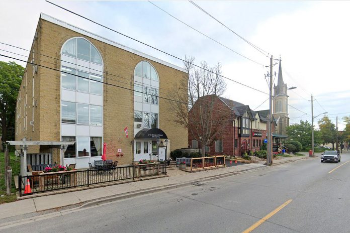 Northumberland County purchased this 47-bedroom complex at 310 Division Street in Cobourg for a new 35-bed emergency shelter with related services to be operated by Transition House. The building is the former location of Cobourg Retirement Residence, which closed earlier in 2023. (Photo: Google Maps)