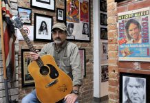 Trevor Hosier at Lindsay's Old Gaol Museum, home to his Youngtown Rock and Roll Museum until it closed for good in 2017. On April 13, 2024, Hosier will be hosting a 'Photographs and Memories of Rock and Roll Legends' exhibit raising funds for local mental health initiatives. The exhibit will feature more than 150 photographs of famous musicians, songwriters, and related personalities including some previously on display at the Youngtown museum but most never before exhibited publicly. (Photo: Ryan Rogers)