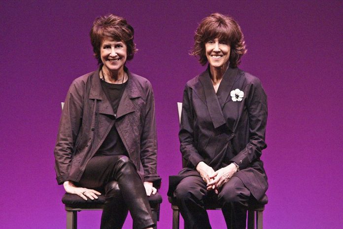 Rom-com screenwriting sisters Nora Ephron (When Harry Met Sally, Sleepless in Seattle) and Delia Ephron (You've Got Mail) joined forces to write "Love, Loss, and What I Wore," a play based on the book of the same name by Irene Beckerman.  New Stages Theatre Company is presenting a staged reading of the play for two performances at Peterborough's Market Hall on the Mother's Day weekend on May 11 and 12, 2024. (Photo via Geffen Playhouse website)
