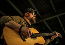 Acclaimed New Brunswick singer-songwriter Colin Fowlie performs at the Black Horse in downtown Peterborough on Sunday afternoon as part of his "Coffee Stains & Back Pain" tour of Ontario and Quebec. (Photo: Trevor Jones)