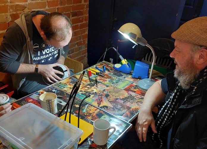 Not only do visitors hopefully go home from Repair Café Peterborough with their item fixed, but they also gain some hands-on knowledge from the volunteers which might help them better approach and address the repairs on their own next time. (Photo: Repair Café Peterborough)