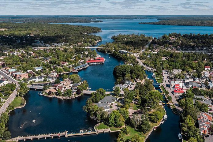 The Trent-Severn Waterway is an important driver of the visitor economy in Kawarthas Northumberland. It connects communities throughout Kawartha Lakes (including Bobcaygeon, pictured), Peterborough & The Kawarthas, and Northumberland County. (Photo: RTO8)