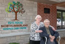 Ed's House is named after Cobourg business owners and community supporters Ed and Diane Lorenz in recognition of the couple's generous donation to the establishment of the hospice care centre. Ed passed away in July 2021 at the age of 91. (Photo: Ed's House Northumberland Hospice Care Centre)