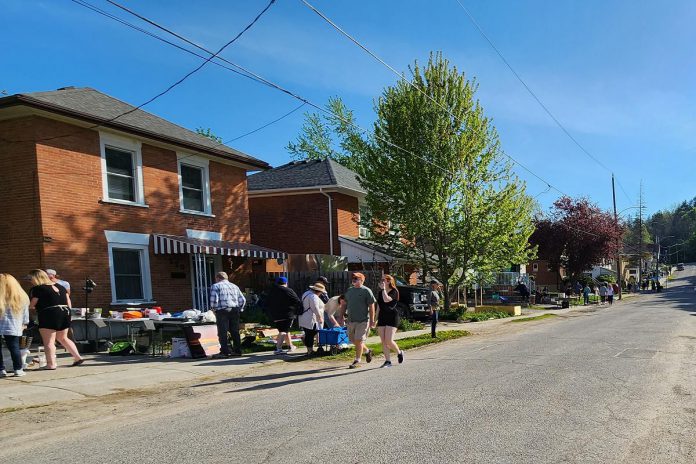 The East City Yard Sale was first launched on Mother's Day weekend in 2021 as organizer Ashley Bonner's way to honour her late mother who loved yard sales. Now the event is much anticipated every Mother's Day and this year there are more than 90 homes in East City taking part. (Photo courtesy of Ashley Bonner)