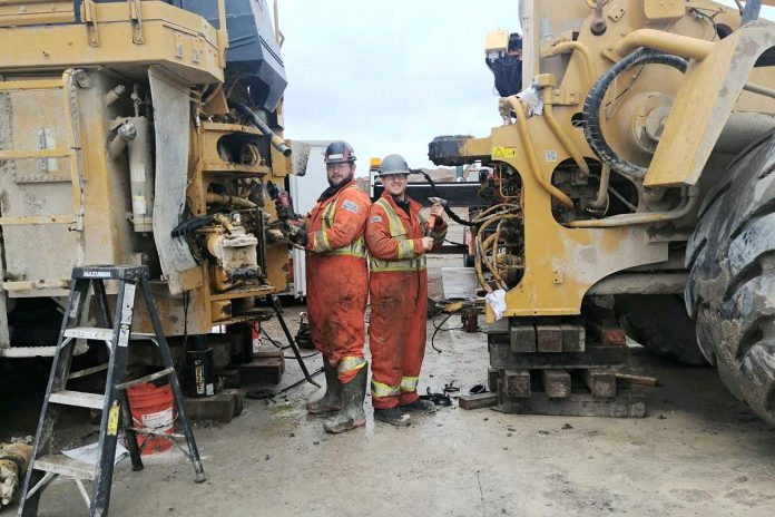 Fraserville-based Iron Equipment does repairs and diagnostics on a variety of heavy equipment and brands. The company says Fleming College's decision to suspend its Heavy Equipment Techniques and Generator Service Technician programs, two of 29 programs the college will not longer be offering in September 2024, will result in the loss of a channel for skilled workers in the heavy equipment industry. (Photo: Iron Equipment / Facebook)