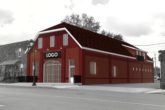 A rendering of the renovated building at 19 Cambridge Street South in Lindsay, the planned new home of the Kawartha Art Gallery now that the City of Kawartha Lakes has provided another $150,000 in funding for the gallery in 2024. (Rendering: Linborough Property Corp)