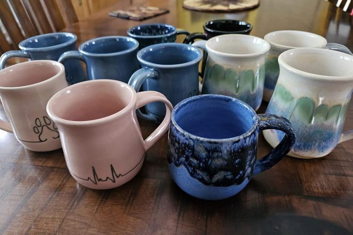 For her next fundraiser to give back to the community, Kristy Hiltz will be selling her handmade pottery in support of Brock Mission Primary Care Clinic and the Farley Foundation. which helps low-income pet owners. The latter will be done in memory of her friend and fellow veterinarian Dave Heaton, who passed away in March. (Photo courtesy of Kristy Hiltz)