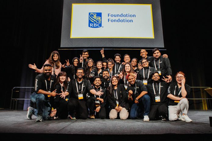 The Enactus Fleming College team was awarded the 2024 RBC Future Launch Project Accelerator Best Project at the Enactus Canada National Exposition which took place in Toronto from May 14 - 16, 2024. Fleming College and Trent University set their competition aside to support each other and represent Peterborough on the national stage. (Photo: Enactus Canada)