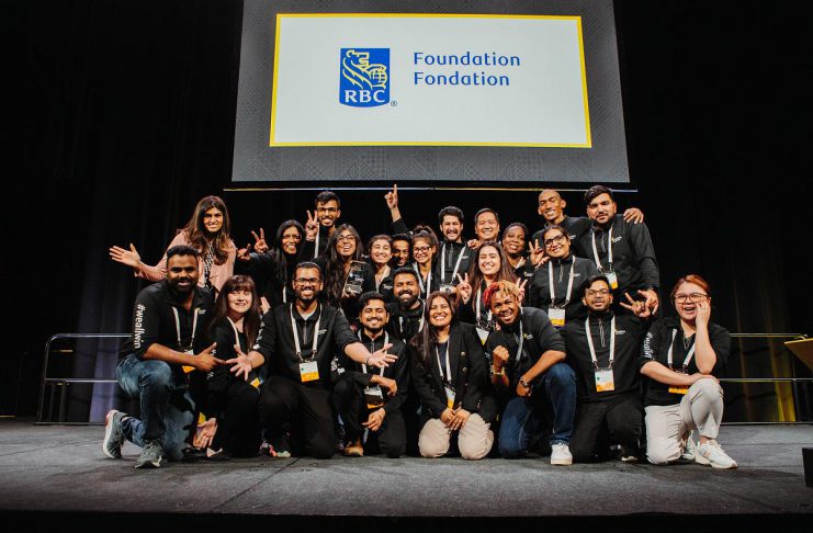 The Enactus Fleming College team was awarded the 2024 RBC Future Launch Project Accelerator Best Project at the Enactus Canada National Exposition which took place in Toronto from May 14 - 16, 2024. Fleming College and Trent University set their competition aside to support each other and represent Peterborough on the national stage. (Photo: Enactus Canada)