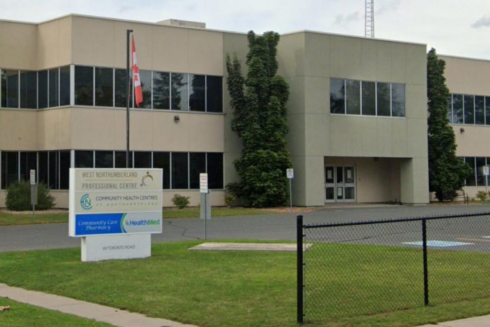 Northumberland County and partners have announced the Port Hope Medical Walk-in Clinic is slated to reopen in July 2024. The clinic will be on the second floor of the building at 99 Toronto Rd., where Community Health Centres of Northumberland is located. (Photo: Google Maps)