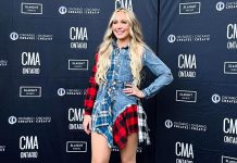 Peterborough native Elyse Saunders on the red carpet at the Country Music Association of Ontario's awards show on June 2, 2024 in Mississauga, where she was named Female Artist of the Year. Woodville's James Barker Band was named Group or Duo of the Year and received the Compass Award. (Photo: CMAOntario / Facebook)