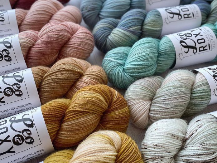 Leo & Roxy Yarn Co. will be one of more than 90 vendors in attendance at the Kawartha Yarn and Fibre Festival on June 8, 2024 at the Fenelon Falls Community Centre. Based in St. Thomas, the Canadian based indie-dyer offers luxury yarns for the fibre enthusiast. (Photo: Leo & Roxy Yarn Co. / Facebook)