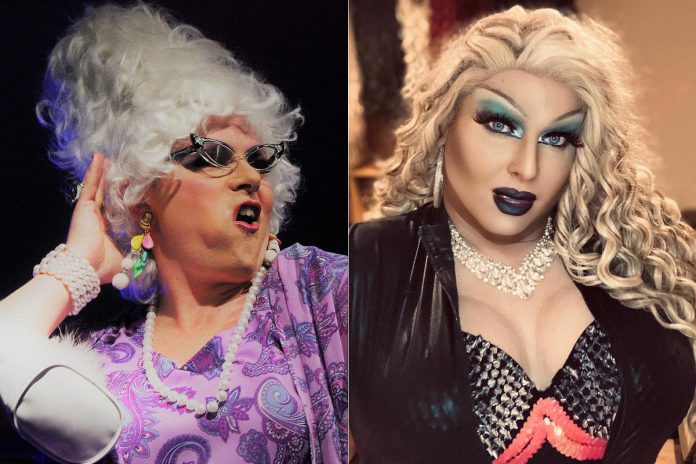 The emcees for Millbrook's Ladies Night on July 25, 2024 are none other than Kawartha drag performers Madge Enthat and Miss Divalicious. They will also be contributing to the playlist that will offer no shortage of the top hits of the '80s. (Photos courtesy of Madge Enthat and Miss Divalicious)
