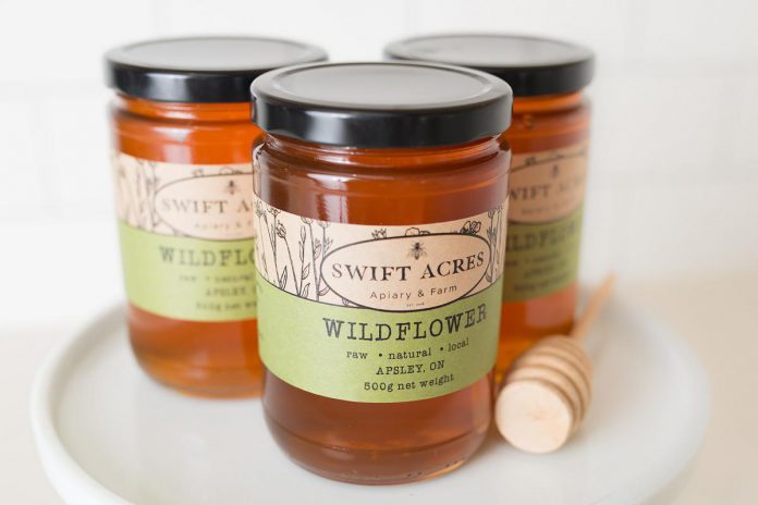  As well as their signature honey, Swift Acres Apiary & Farm in Apsley will always have fresh eggs available for purchase at the new farmstand, as well as seasonal products and handmade goods from other local businesses. The farmstand is open Saturday mornings from 9 a.m. to 1 p.m.  (Photo: Michelle Bolton Photography)