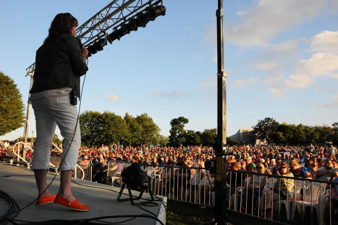 As a former competitive figure skater, Tracey Randall suggests that being in the spotlight and speaking to crowds onstage feels right at home for her. Having worked at Peterborough Musicfest for more than a decade, with prior experience across the world and on the Olympic Games international circuit, she enjoys the problem solving involved with event management. (Photo courtesy of Peterborough Musicfest)